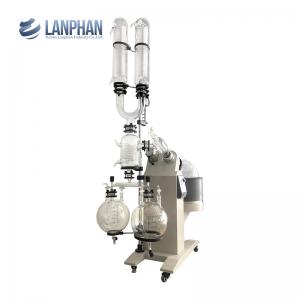 China laboratory distillation column double effect vacuum evaporator on sale
