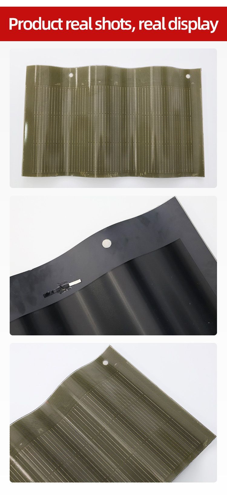 50W High Efficiency BIPV Solar Module for Sustainable Energy
