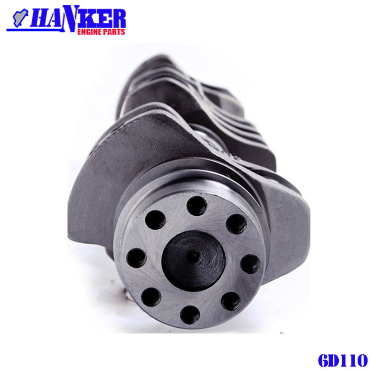 Engine Spare Parts 6D110 Diesel Crankshaft 6138-31-1010