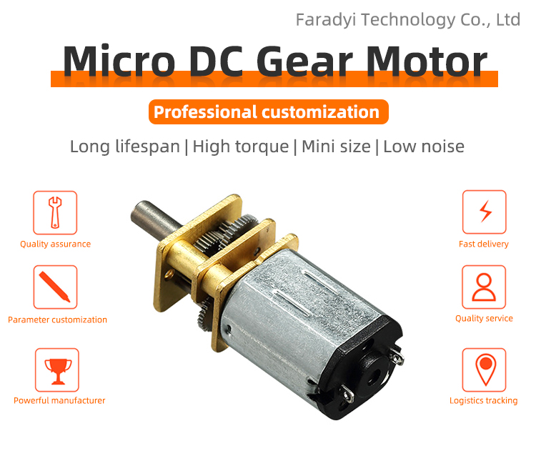 Micro Brushed Dc Electric Motor Electronic Lock Electric Curtain And Robot Motor