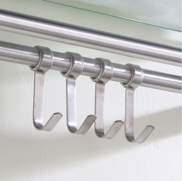 Morden Bathroom Hardware Accessories Rectangular Rack Wall Mounted