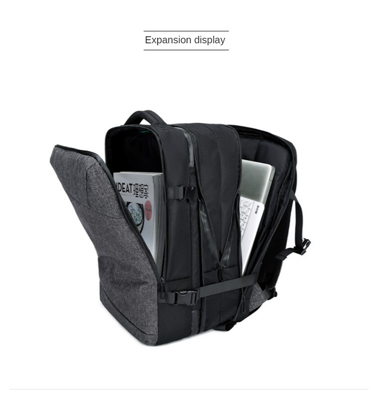 Expandable 39L Tactical Hiking Multi Functional Backpack 31*27*46cm