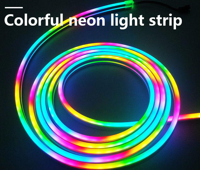 Fantasy Addressable Led Neon Light With 12v Flexible 96 Leds/m Outdoor Waterproof