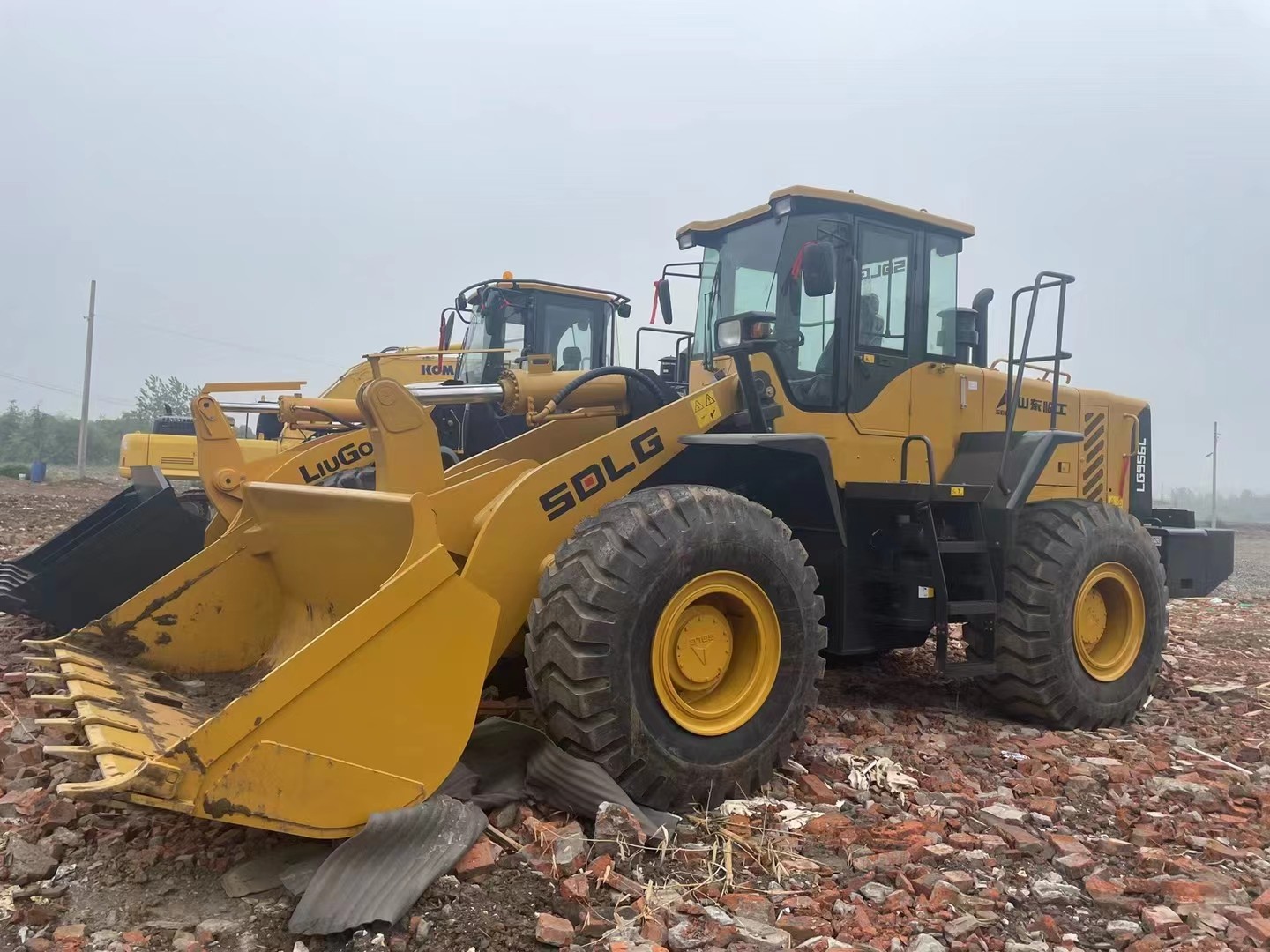 5000KG Used Loaders 5 Ton Second Hand SDLG Loader