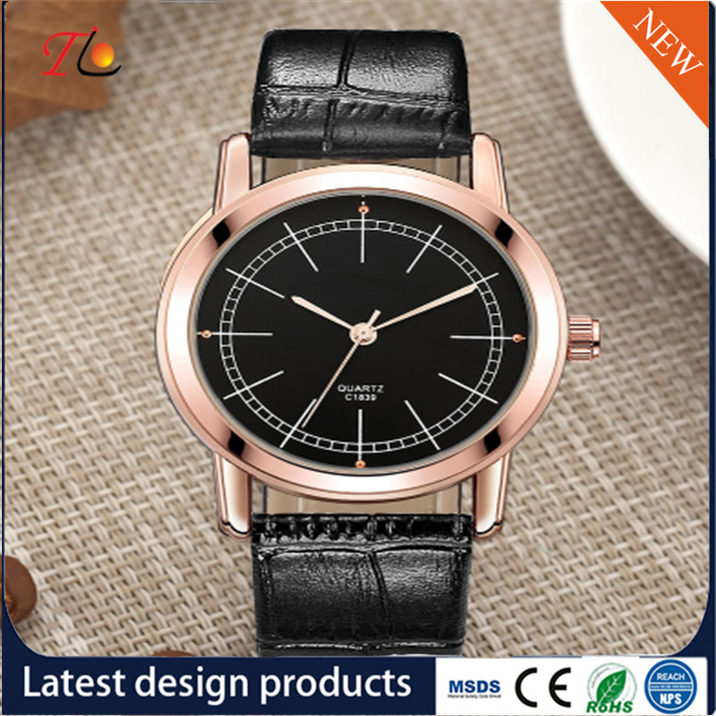 wholesale Pu watch Round dial alloy case quartz watch fashion watch concise style pu strap elegant style