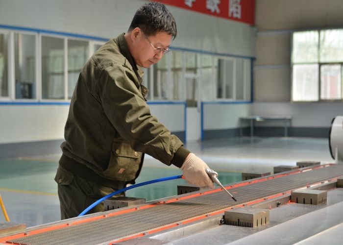 Coa Industry Vibrating Polyurethane Mesh Ellipse / Slot Aperture Type