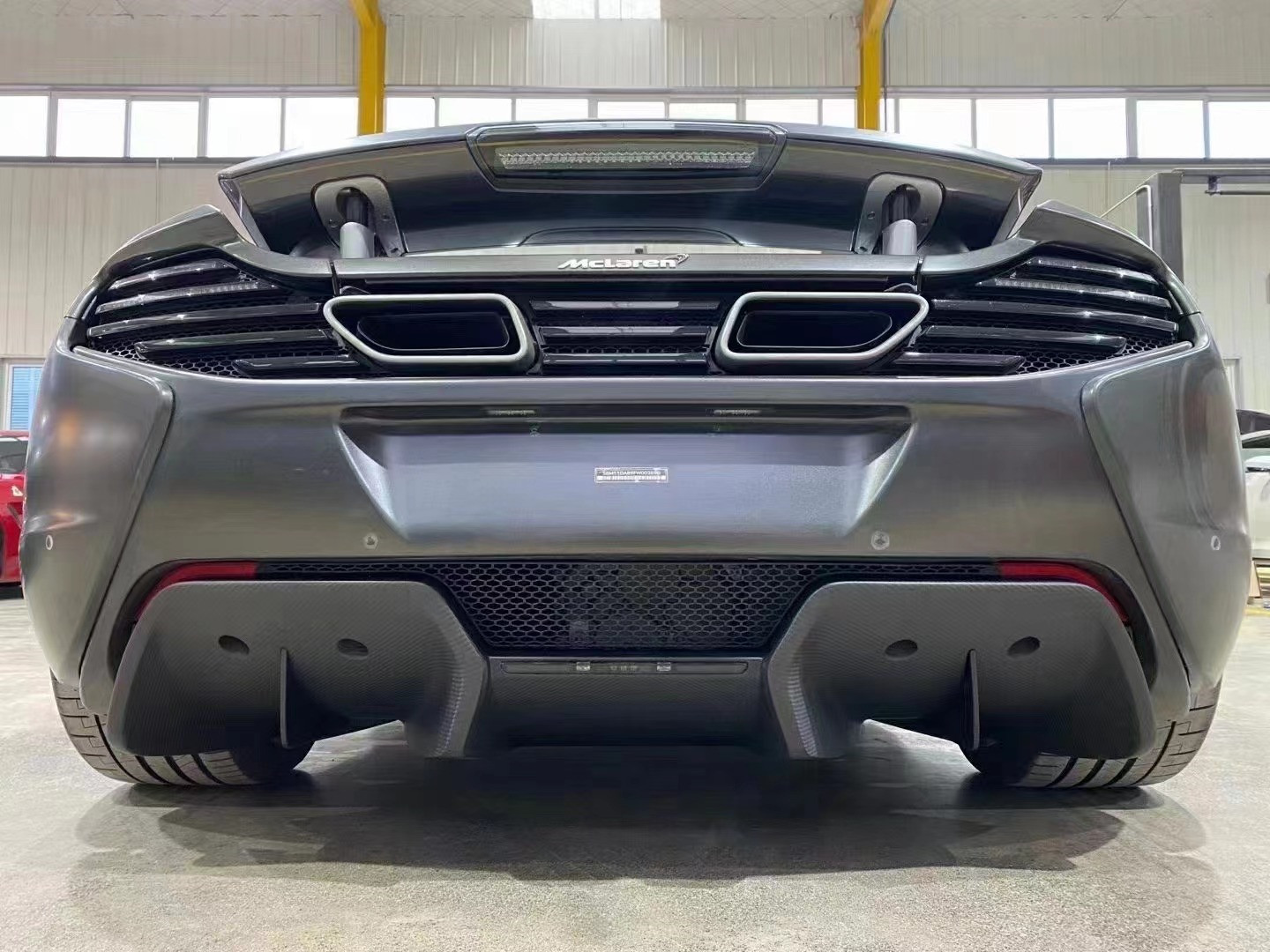 2014 - 2016 650s Body Kit OEM Carbon Fiber Front Lip Diffuser Body Kit For Replace