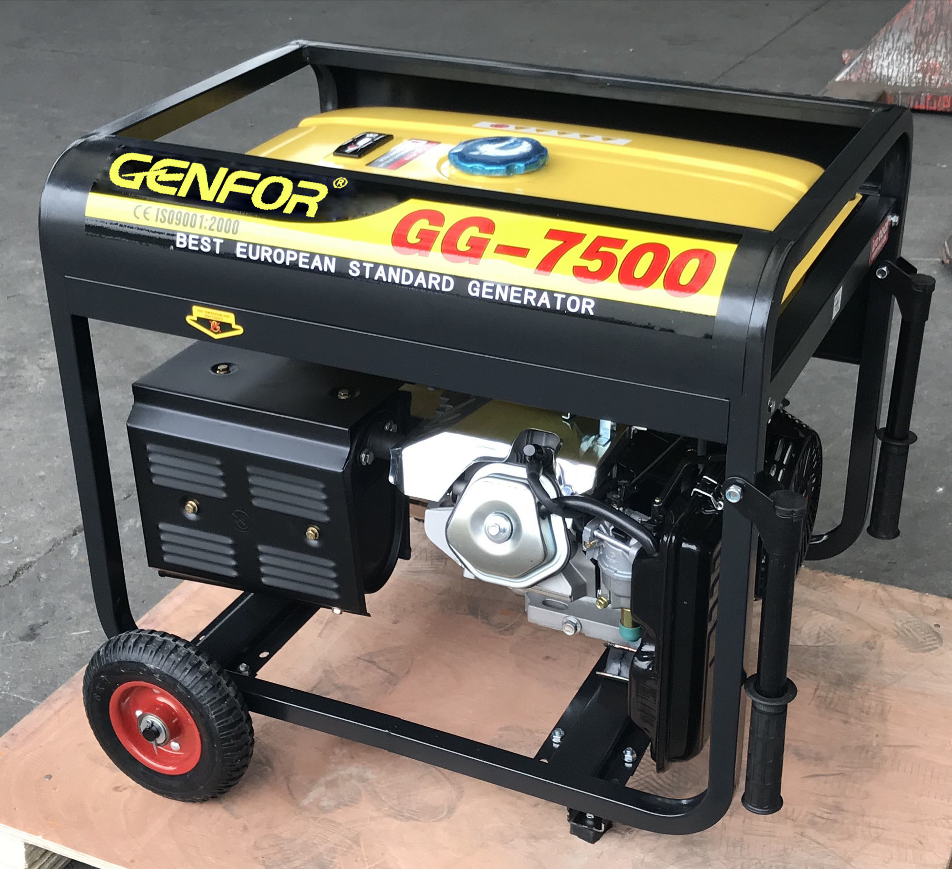EPA CE Certificate Portable Gasoline Generator Electric Start High Power