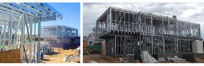 Energy Saving Affordable Prefab House Steel Structure Villa Prefabricated Villas Custom House With New Design