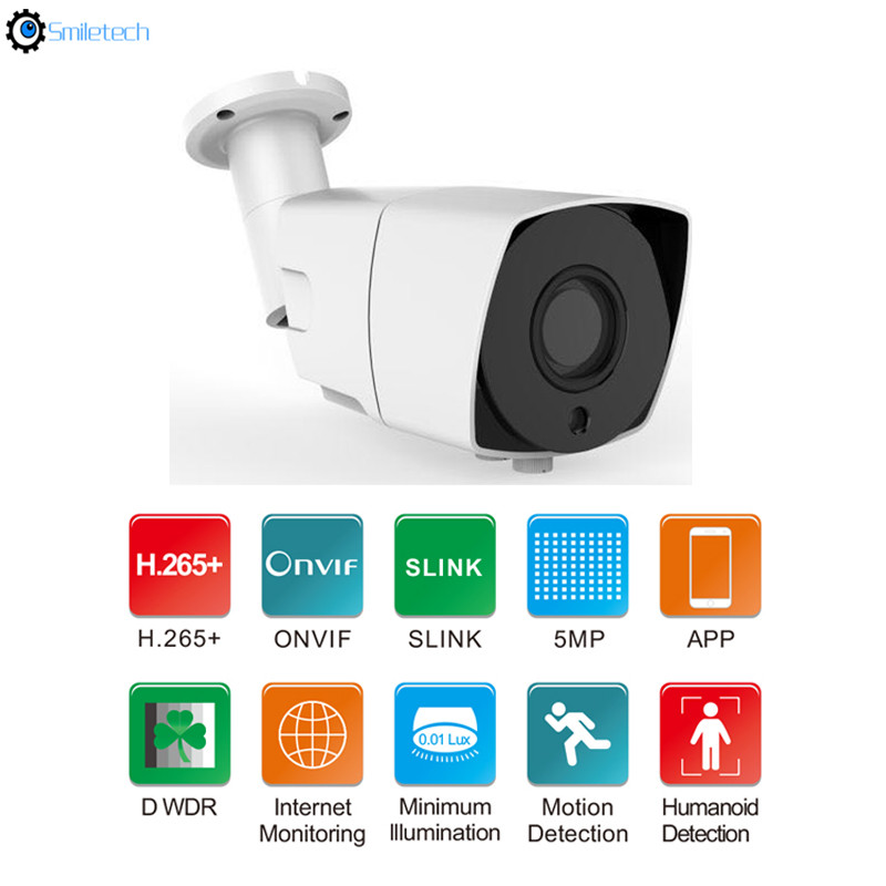 Waterproof full metal case 2MP 1080P 2.8-12mm 4X zoom Motorized lens 5.0MP 35m IR POE bullet security camera