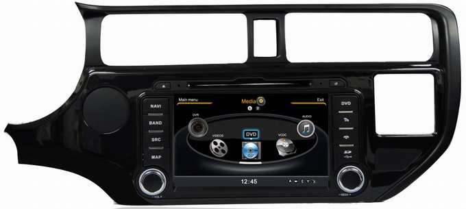 Ouchuangbo Car DVD Radio Head Unit Sat Nav for Kia K3 /Rio 2012 iPod 3GWifi Hot TV S100 System OCB-204