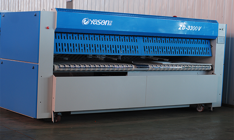50 M/Min Automatic Ironing Folding Machine For Commercial Laundry