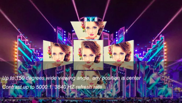 SDK Indoor Led Display Screen Led Video Wall For Church P1.9 P2.5 P2.9 P3.9