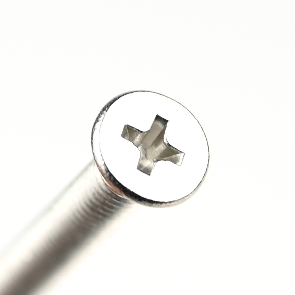 Metric SUS316 M5 Machine Screw 70mm Flat Phillips Din965 for Solar Water Heater Easy