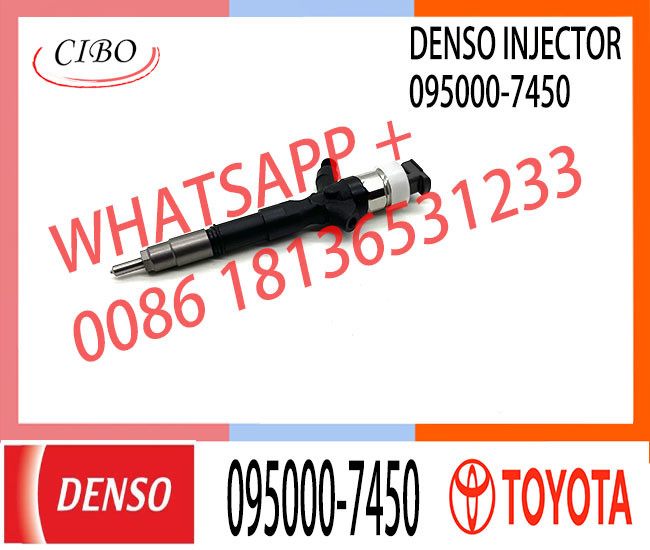 Diesel common rail injector 095000 7450 0950007450 095000-7450 for diesel injector