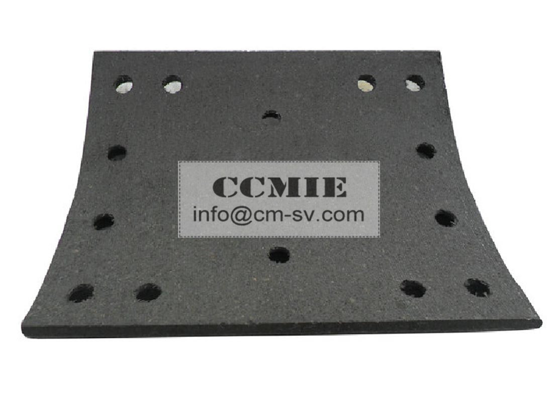 Rear Brake Friction Plate Sinotruck Spare Parts Safety Low Hot Recession