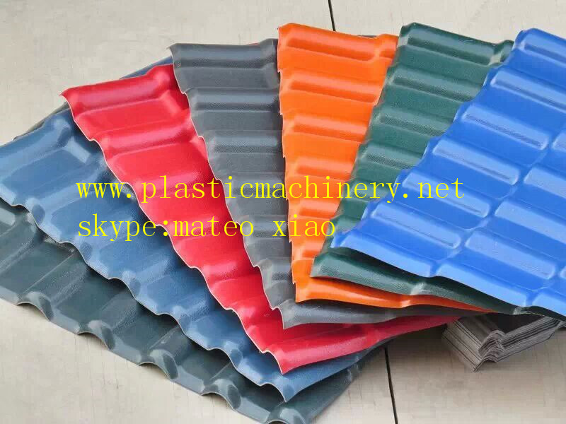 pvc roofing tile synthetic resin tile