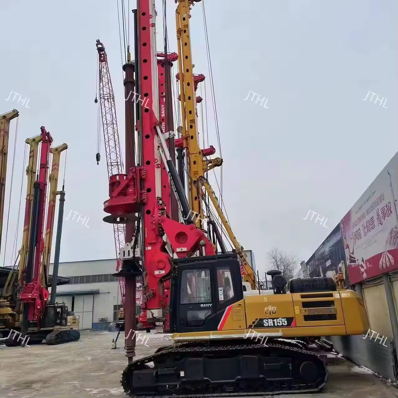 2024 high quality sanny sr155 used drilling rig for rotary piling foundation