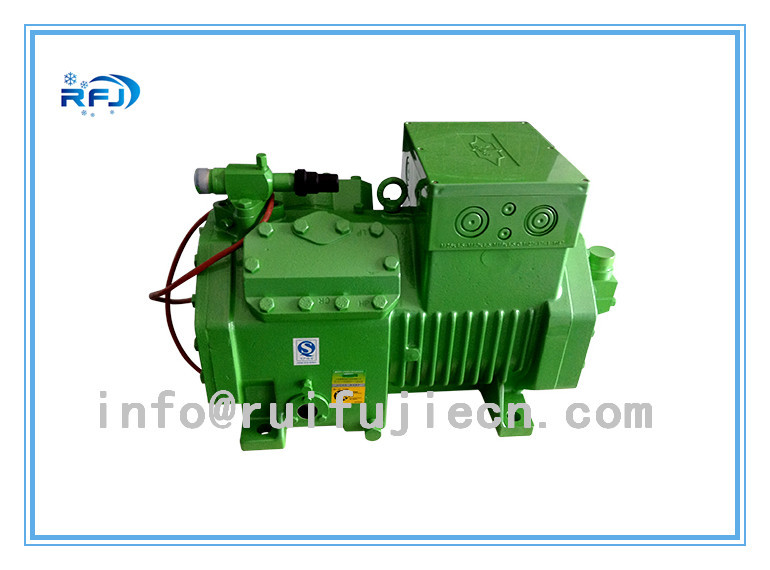 Semi Hermetic Piston Compressor Horizontal Electric Refrigerator Compressor