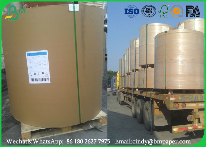 Laser Inkjet Printing Jumbo Roll Paper 60g - 400g 787mm 889mm With Double Sides Uncoated
