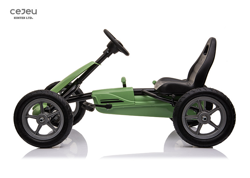 Inflatable Wheels Kids Go Karts 113*64*62CM Pedal Powered Go Kart 4km/H