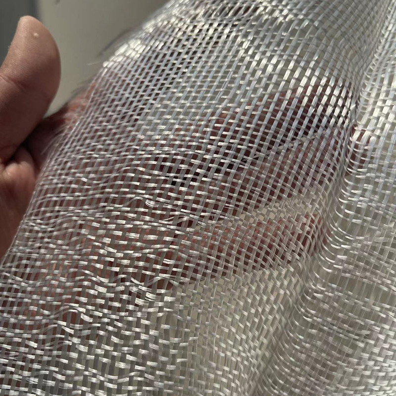 Grey 1000N/50mm Woven Fiberglass Cloth For High Tensile Strength
