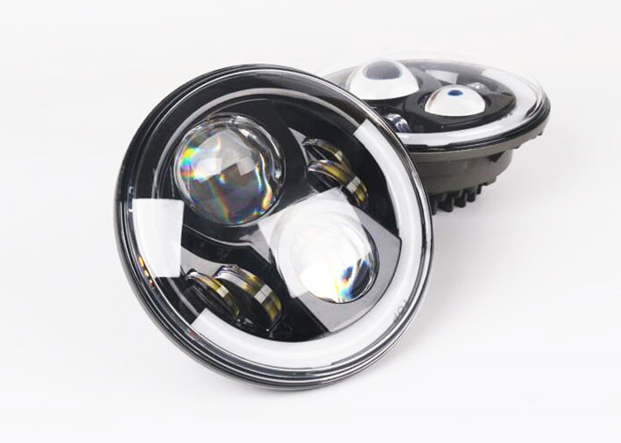 JEEP Wrangler 2007 - 2017 JK Modified Xenon Head Lamp Assy Type Dragon B Car LED DRL