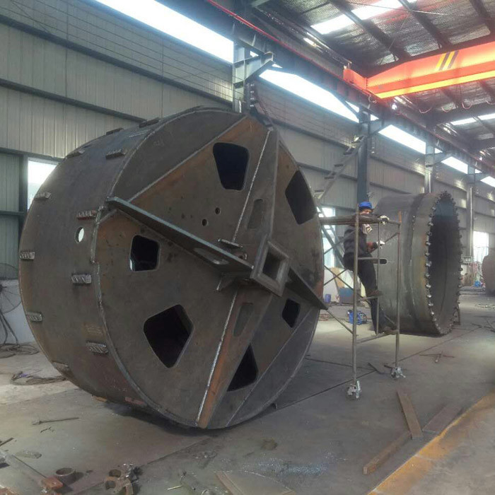 Rotary Rock Drilling Bucket With Bullet Teeth , Q355d Bored Piling Rock Bucket