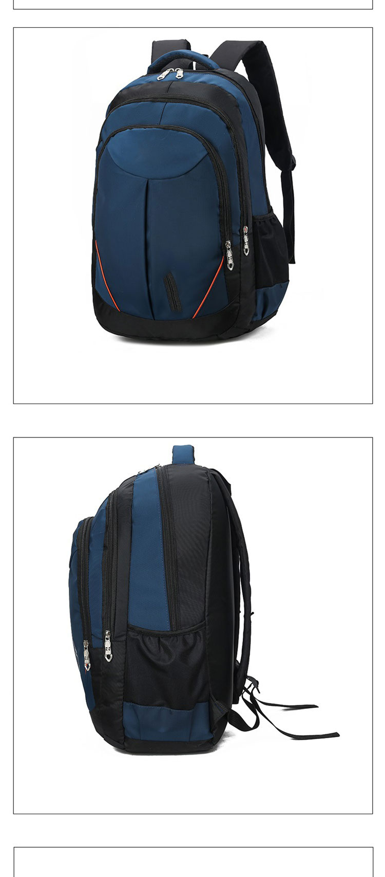 High Capacity Mens Sports Rucksack Waterproof Sports Bag Customizable Size