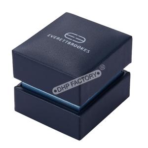 Luxury Watch Cardboard Box Watch Display Box With Leatherette Paper