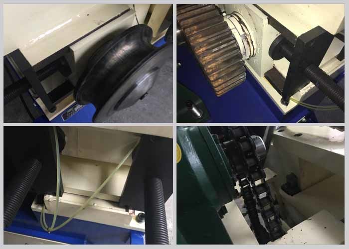 Hydraulic Control Copper Pipe Rolling Machine Semi Automatic Easy Operation