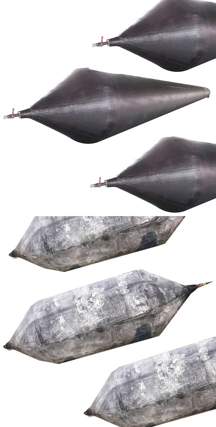 High Bearing Airbag Launching Ship Capacity Durable Floating Marine Rubber Airbags