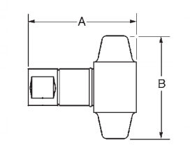 1 Inch 750psi Threaded Quick Connect , Hydraulic Quick Release Coupling