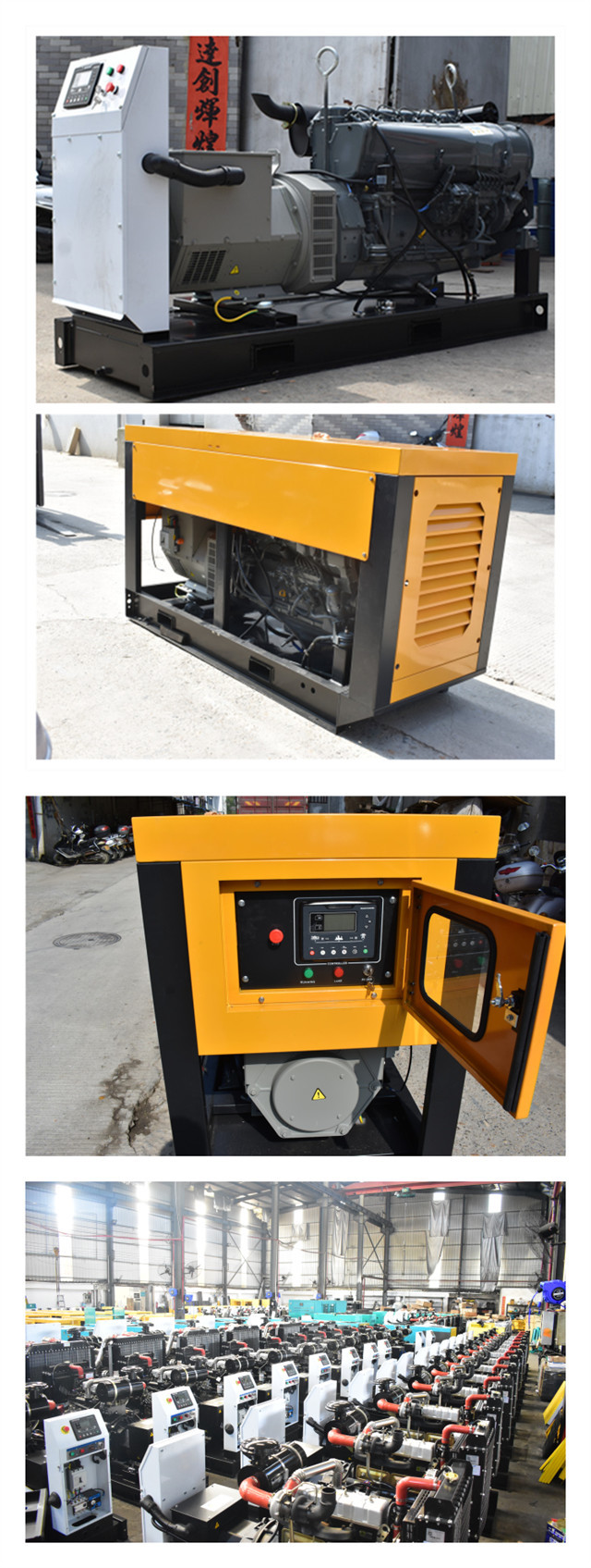 4 Cylinder 60KVA 48KW 4 Cylinder Diesel Generator