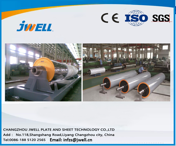 Jwell PMMA sheet extrusion line / PMMA Acrylic sheet extrusion line