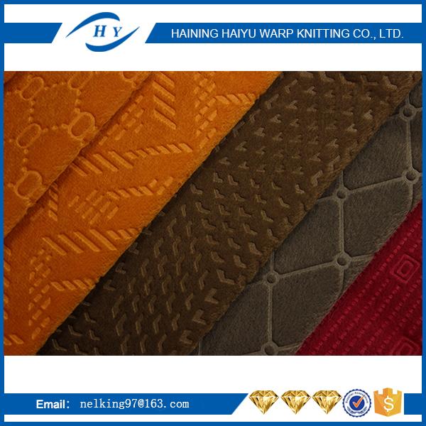 china supplier make-to-order embossed bubble micro fabric for home textile