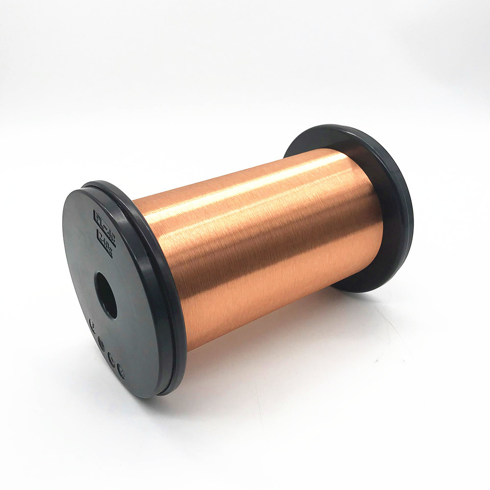 Class 155 0.5mm Ultra Thin Copper Wire Polyamide Imide Coated Enameled Magnet Wire