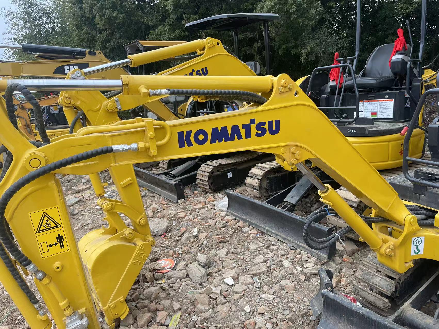 Excav PC18 small digger excavators used machinery excav used