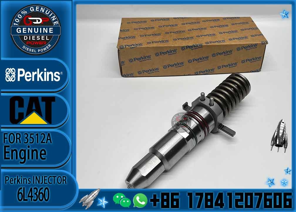 Common rail injector fuel injecto 6L4360 0R-8338 111-3718 10R-1252 for 3512A Excavator 3512/3516/3508