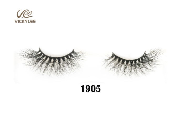 Curly Mink Fan Shaped 8D Dramatic Wispy Lashes