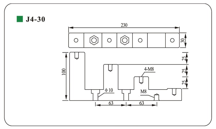 step insulator support