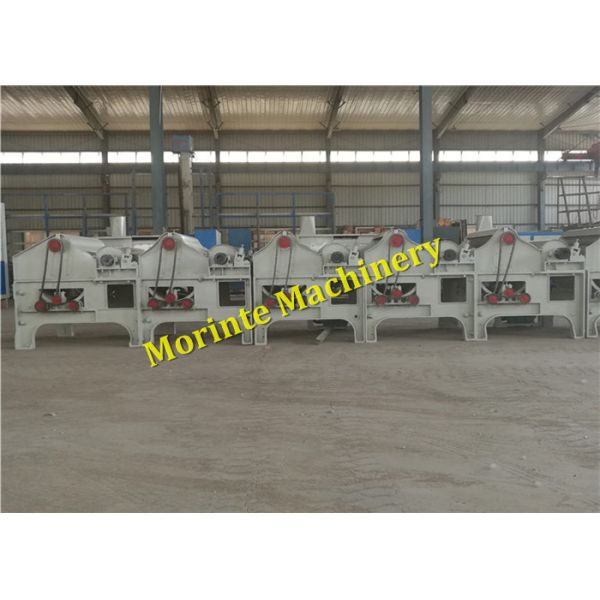 8 rollers cotton waste recycling machine yarn waste processing for yarn making