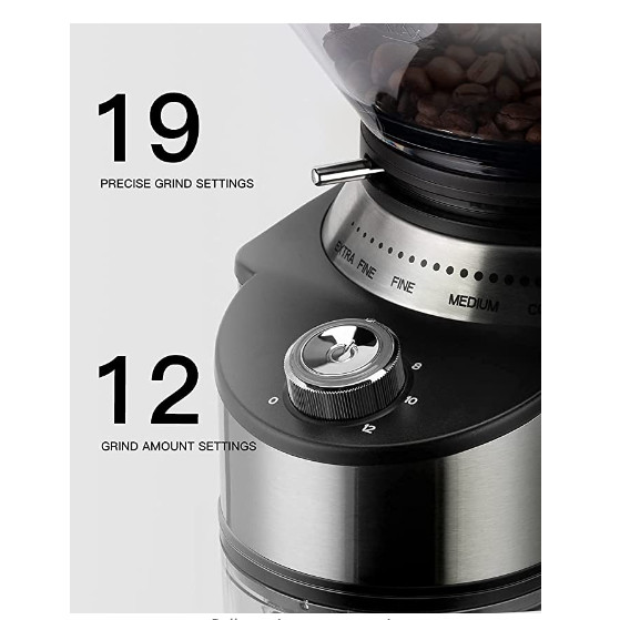 Automatic 200W Espresso Drip Coffee Maker SS304 New Design 19 Setting