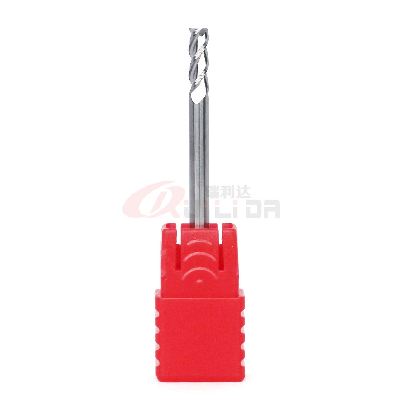 1/4 3 Flute End Mill 1/8" 1/16" 3mm Aluminum Cutting End Mill Cutter Parallel Shank