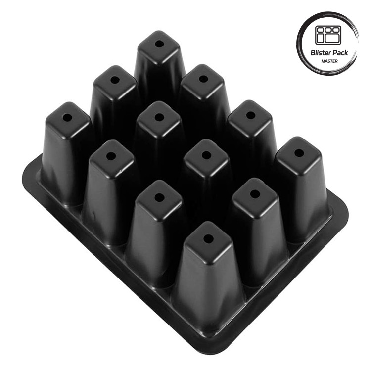 Stylish Garden Decor Indoor rigid Plastic Seed Trays Micro Green Nursery System