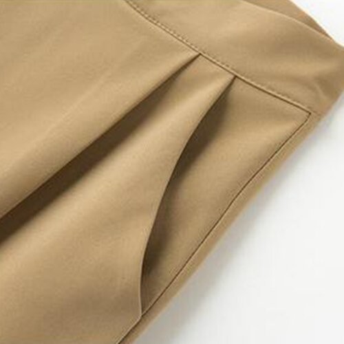 OEM maufactory Summer New Polyester Five Point Pants Straight Panties Casual