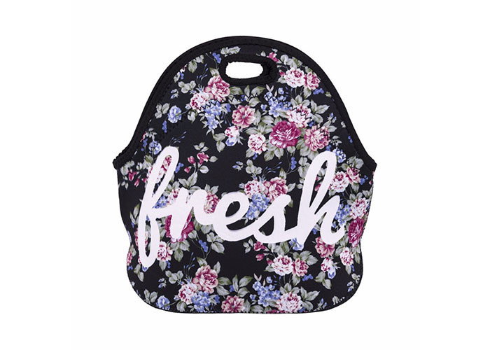 Personalized Large Insulated Lunch Bag , Thermal Lunch Tote Bags Neoprene Durable