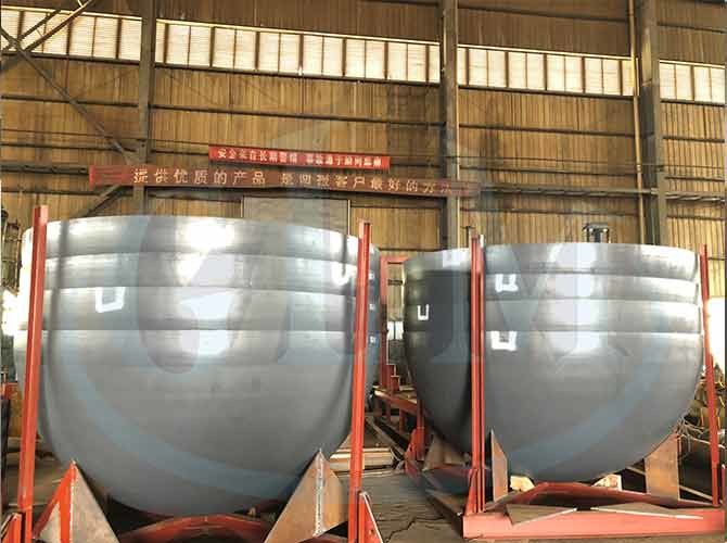 Stainless Steel Ellipsoidal Dish Heads 2:1 For Propane And Cryogenics Industries