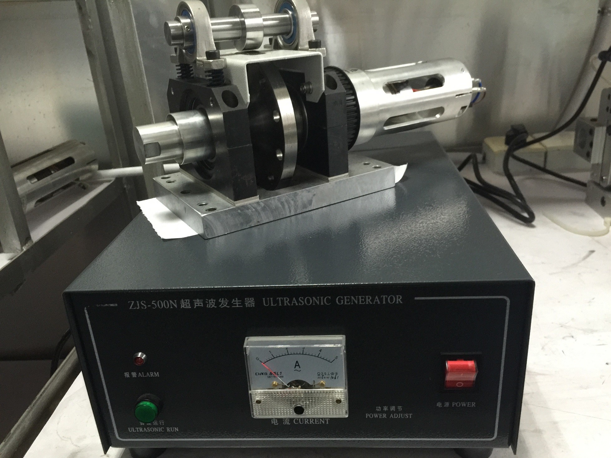 800w Wheel Seamless Ultrasonic Sealing Machine Welding Two 150g / m2 PP Material