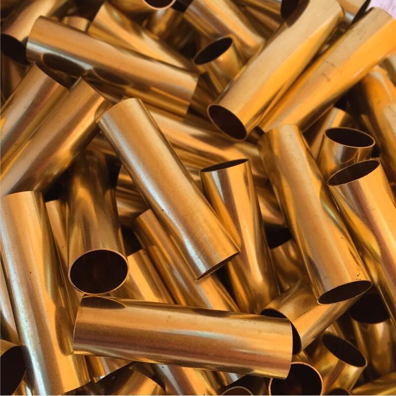 Copper Pipe Coil Customized C3600 Brass Induction Heater Copper Max Tube Pipes Soldering For Gas Industrial